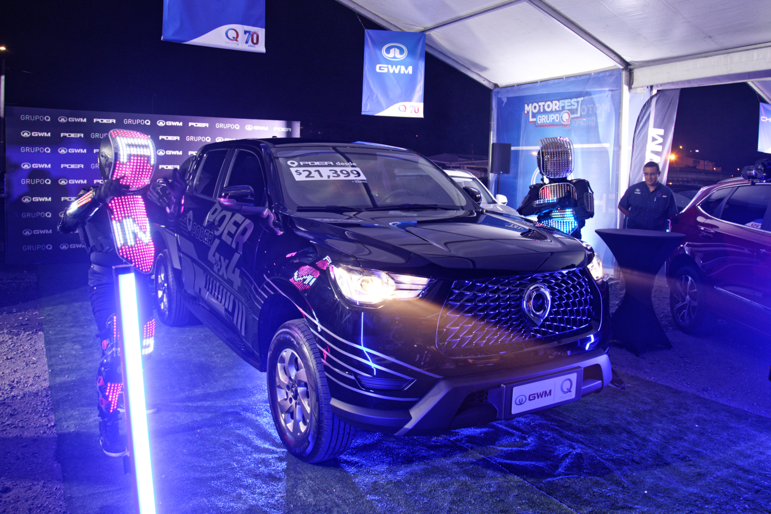 Grupo Q 在 Albrook Mall 举为 Motor fest 及全新 GWM POER ELITE  推介会